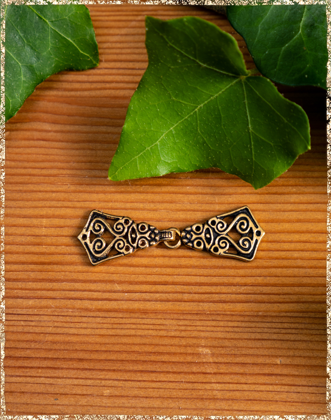 Hakenschließe Merowinger Bronze